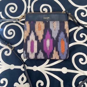 Coach Aztec Print Crossbody Purse
